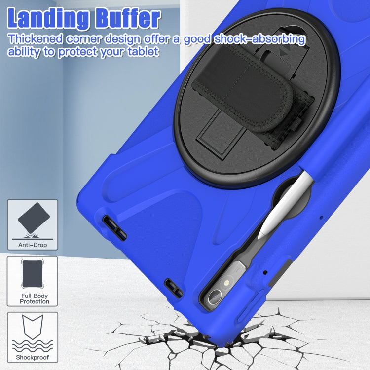 For Lenovo Pad Pro 11.2 2022 TB-138FC/132FU Silicone + PC Protective Tablet Case(Blue) - Lenovo by PMC TechLife | Online Shopping South Africa | PMC TechLife | Buy Now Pay Later Mobicred