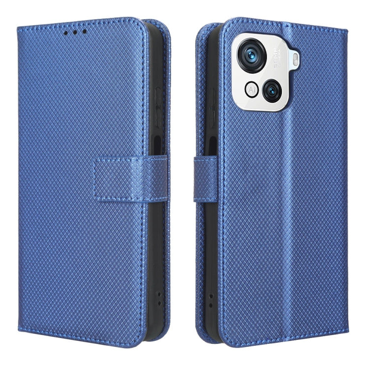 For Blackview OSCAL C80 Diamond Texture Leather Phone Case(Blue) - More Brand by PMC Jewellery | Online Shopping South Africa | PMC Jewellery | Buy Now Pay Later Mobicred