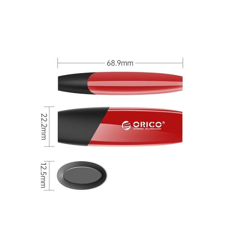 ORICO USB Solid State Flash Drive, Read: 520MB/s, Write: 450MB/s, Memory:512GB, Port:USB-A(Red) - USB Flash Drives by ORICO | Online Shopping South Africa | PMC Jewellery | Buy Now Pay Later Mobicred