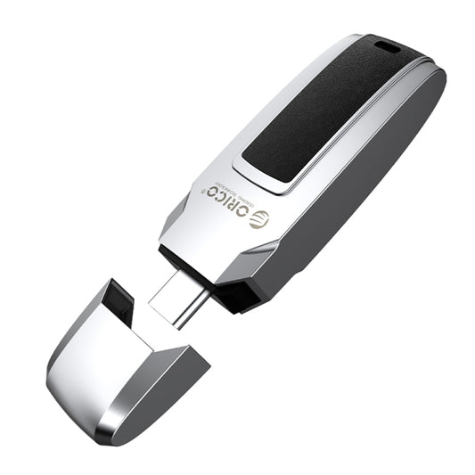 ORICO USB Flash Drive, Read: 260MB/s, Write: 70MB/s, Memory:32GB, Port:Type-C(Silver) - USB Flash Drives by ORICO | Online Shopping South Africa | PMC Jewellery | Buy Now Pay Later Mobicred