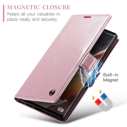 For Samsung Galaxy Note20 Ultra CaseMe 003 Crazy Horse Texture Leather Phone Case(Rose Gold) - Galaxy Phone Cases by CaseMe | Online Shopping South Africa | PMC Jewellery | Buy Now Pay Later Mobicred