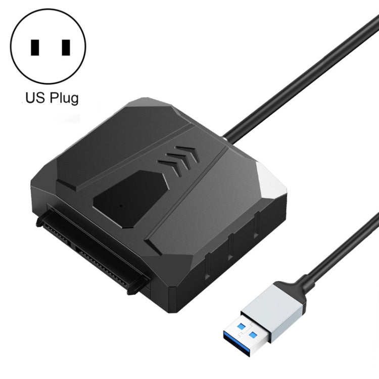 ORICO UTS2 USB 3.0 2.5-inch SATA HDD Adapter with 12V 2A Power Adapter, Cable Length:0.5m(US Plug) - USB to IDE / SATA by ORICO | Online Shopping South Africa | PMC Jewellery | Buy Now Pay Later Mobicred