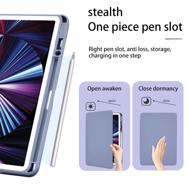 For Huawei MatePad Paper 10.3 Acrylic 360 Degree Rotation Holder Tablet Leather Case(Black) - Huawei by PMC TechLife | Online Shopping South Africa | PMC TechLife | Buy Now Pay Later Mobicred