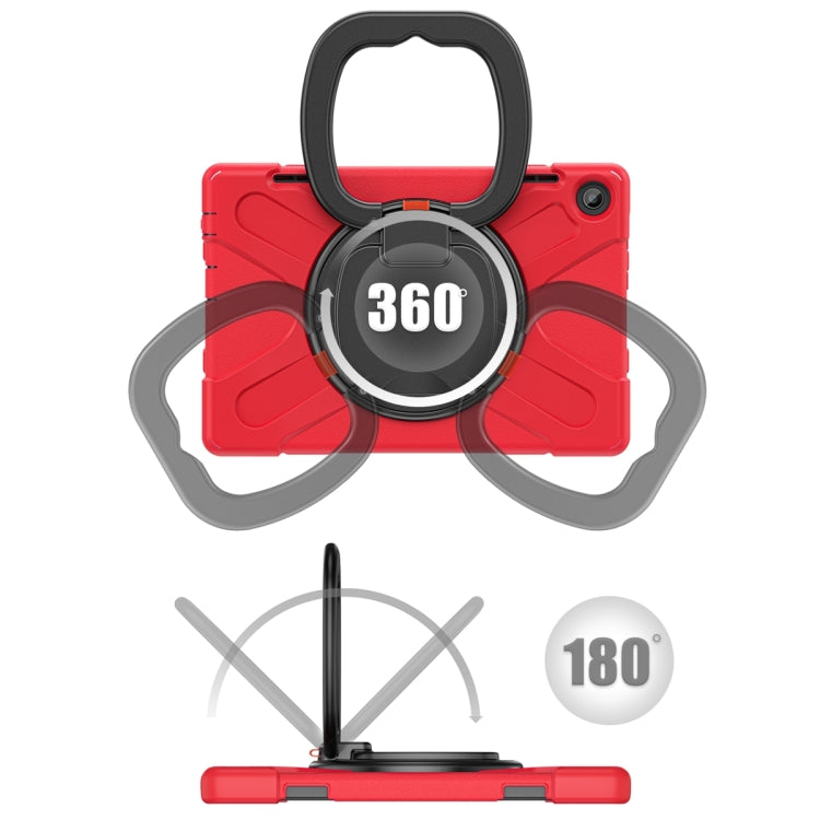 For Lenovo Tab M10 10.1 3rd Gen Silicone + PC Protective Tablet Case(Red) - Lenovo by PMC TechLife | Online Shopping South Africa | PMC TechLife | Buy Now Pay Later Mobicred