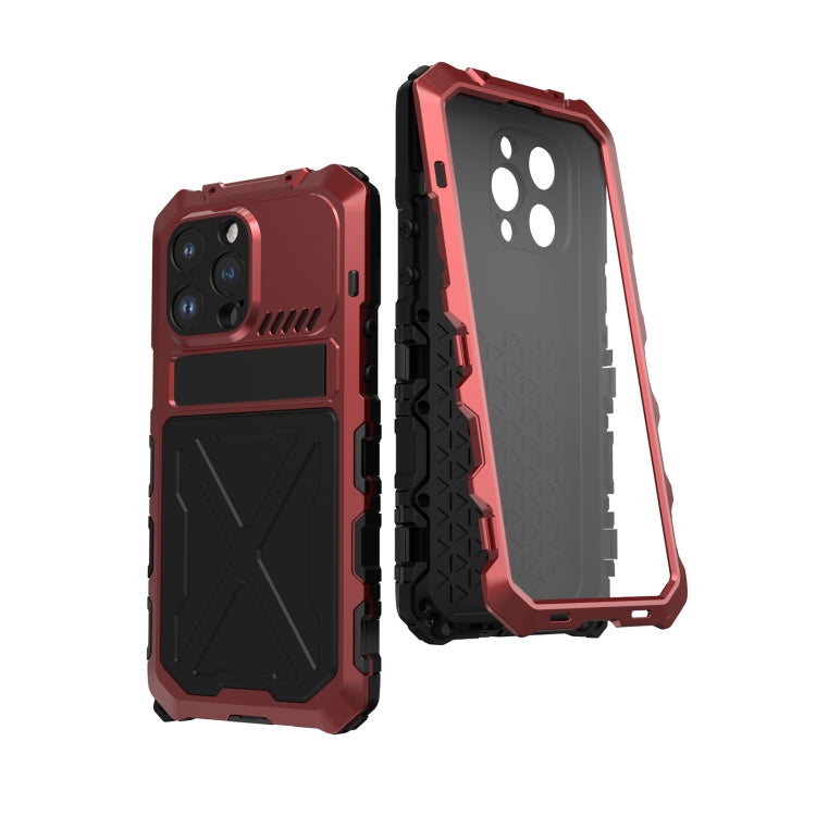 For iPhone 14 R-JUST Life Waterproof Dustproof Shockproof Phone Case(Red) - free shipping - PMC TechLife - Order now!