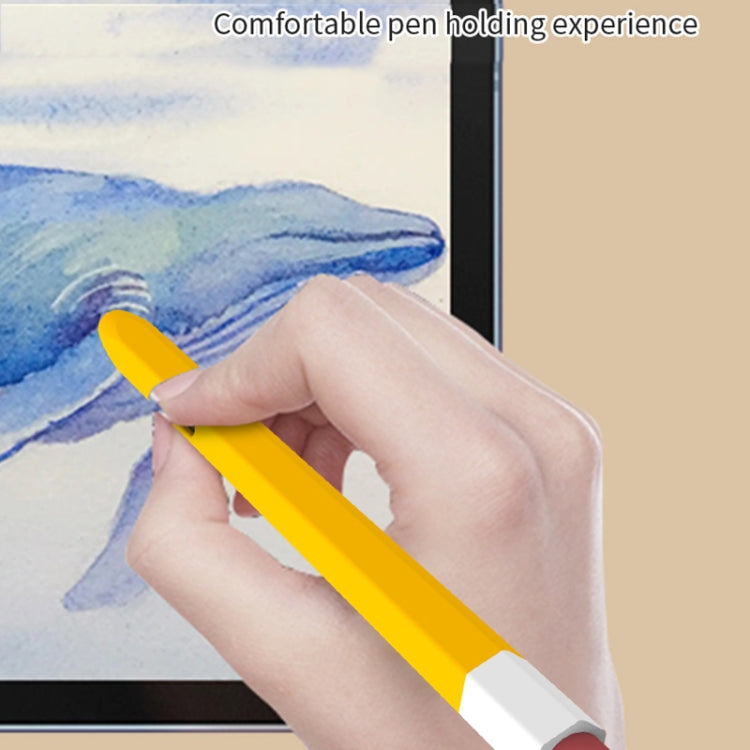 For Samsung Galaxy Tab S6 Lite P610/P615 LOVE MEI Soft Silicone Stylus Pen Protective Case(Black) - Pencil Accessories by LOVE MEI | Online Shopping South Africa | PMC TechLife | Buy Now Pay Later Mobicred