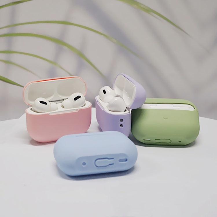 For AirPods Pro 2 Spliting Silicone Protective Case(White) - For AirPods Pro 2 by PMC Jewellery | Online Shopping South Africa | PMC Jewellery | Buy Now Pay Later Mobicred
