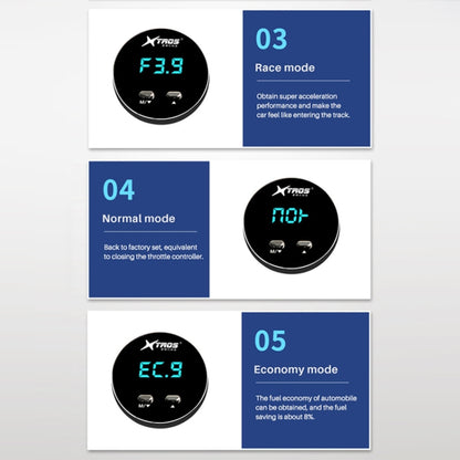 For Nissan Terra 2018- TROS CK Car Potent Booster Electronic Throttle Controller - Car Modification by TROS | Online Shopping South Africa | PMC Jewellery | Buy Now Pay Later Mobicred