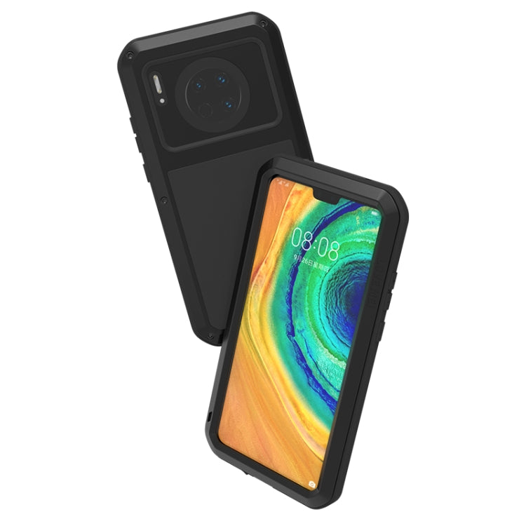For Huawei Mate 30 LOVE MEI Metal Shockproof Waterproof Dustproof Protective Case(White) - free shipping - PMC TechLife - Order now!