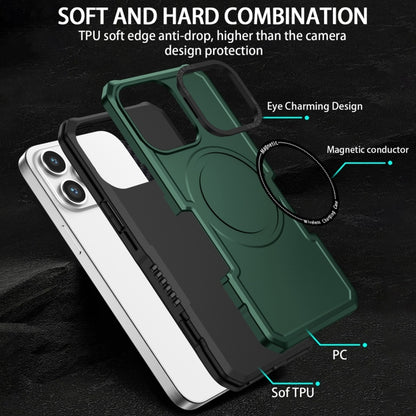 For Samsung Galaxy Note20 Ultra MagSafe Shockproof Armor Phone Case(Dark Green) - Galaxy Phone Cases by PMC Jewellery | Online Shopping South Africa | PMC Jewellery