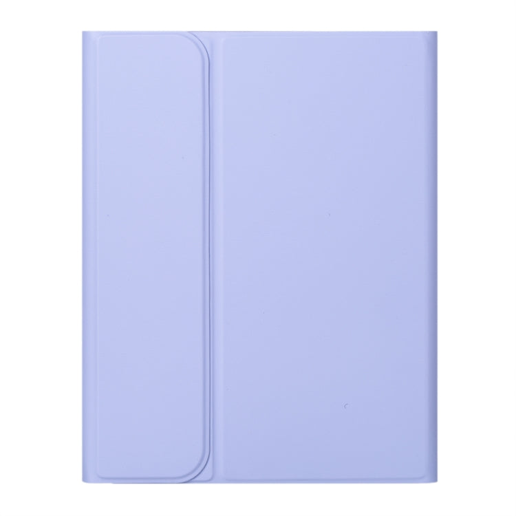 For iPad 10th Gen 10.9 2022 SA-10C Bluetooth Touch Keyboard Leather Tablet Case with Pen Slot(Purple) - free shipping - PMC TechLife - Order now!