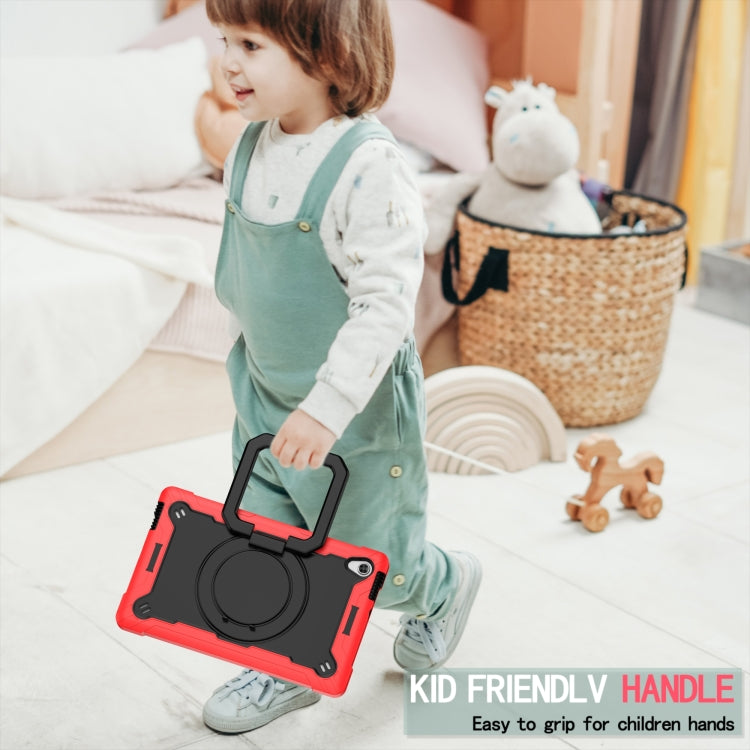 For Lenovo Tab M10 HD 2nd Gen Silicone + PC Bracelet Holder Tablet Case(Red + Black) - Lenovo by PMC TechLife | Online Shopping South Africa | PMC TechLife | Buy Now Pay Later Mobicred