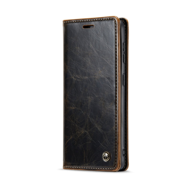 For Samsung Galaxy S20 Ultra CaseMe 003 Crazy Horse Texture Leather Phone Case(Coffee) - Galaxy Phone Cases by CaseMe | Online Shopping South Africa | PMC Jewellery | Buy Now Pay Later Mobicred