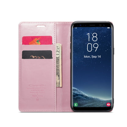 For Samsung Galaxy S8+ CaseMe 003 Crazy Horse Texture Leather Phone Case(Rose Gold) - Galaxy Phone Cases by CaseMe | Online Shopping South Africa | PMC Jewellery | Buy Now Pay Later Mobicred