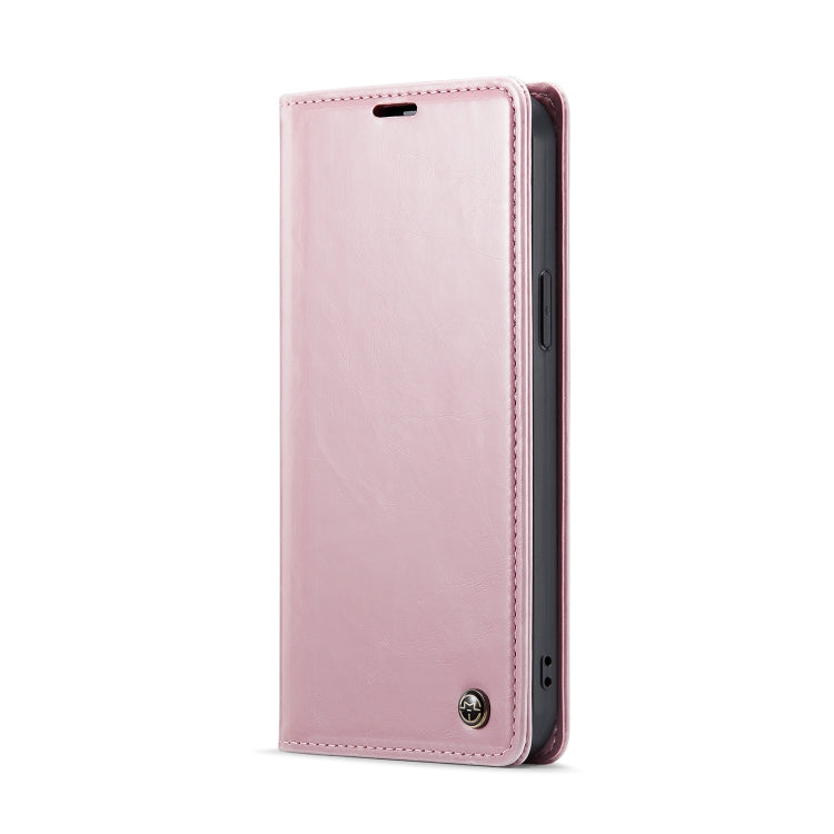 For iPhone 12 mini CaseMe 003 Crazy Horse Texture Leather Phone Case(Rose Gold) - iPhone 12 mini Cases by CaseMe | Online Shopping South Africa | PMC Jewellery | Buy Now Pay Later Mobicred