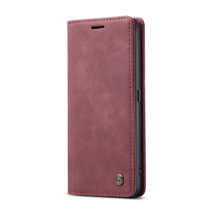 CaseMe 013 Multifunctional Horizontal Flip Leather Phone Case For OPPO F19/F19S/A74 4G/A95 4G/Reno6 Lite 4G Global(Wine Red) - OPPO Cases by CaseMe | Online Shopping South Africa | PMC Jewellery | Buy Now Pay Later Mobicred