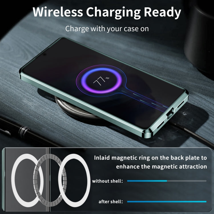 For Samsung Galaxy Note20 Ultra MagSafe Frosted Metal Phone Case(Green) - free shipping - PMC TechLife - Order now!