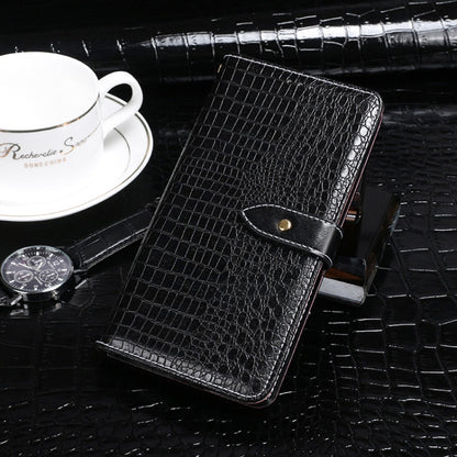 For Doogee X90 idewei Crocodile Texture Horizontal Flip Leather Case with Holder & Card Slots & Wallet(Black) - More Brand by idewei | Online Shopping South Africa | PMC Jewellery | Buy Now Pay Later Mobicred