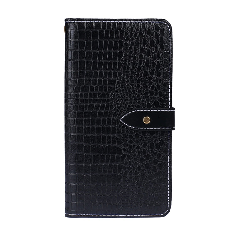 For Doogee X90 idewei Crocodile Texture Horizontal Flip Leather Case with Holder & Card Slots & Wallet(Black) - More Brand by idewei | Online Shopping South Africa | PMC Jewellery | Buy Now Pay Later Mobicred