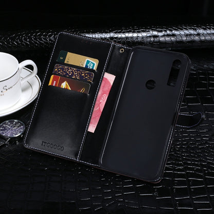 For Alcatel 1S 2020 idewei Crocodile Texture Horizontal Flip Leather Case with Holder & Card Slots & Wallet(Black) - More Brand by idewei | Online Shopping South Africa | PMC Jewellery | Buy Now Pay Later Mobicred