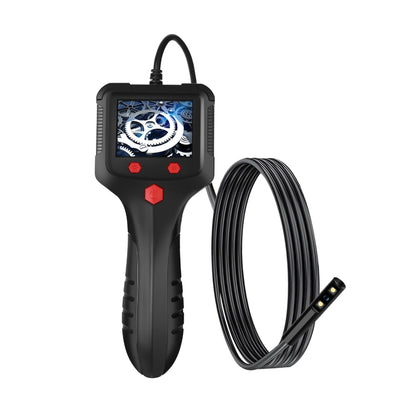 P100 8mm Side 2.4 inch HD Handheld Endoscope Hardlinewith with LCD Screen, Length:2m -  by PMC Jewellery | Online Shopping South Africa | PMC Jewellery | Buy Now Pay Later Mobicred