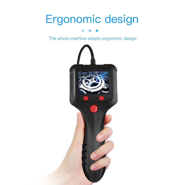 P100 8mm 2.4 inch HD Handheld Endoscope Hardlinewith with LCD Screen, Length:15m -  by PMC TechLife | Online Shopping South Africa | PMC TechLife | Buy Now Pay Later Mobicred
