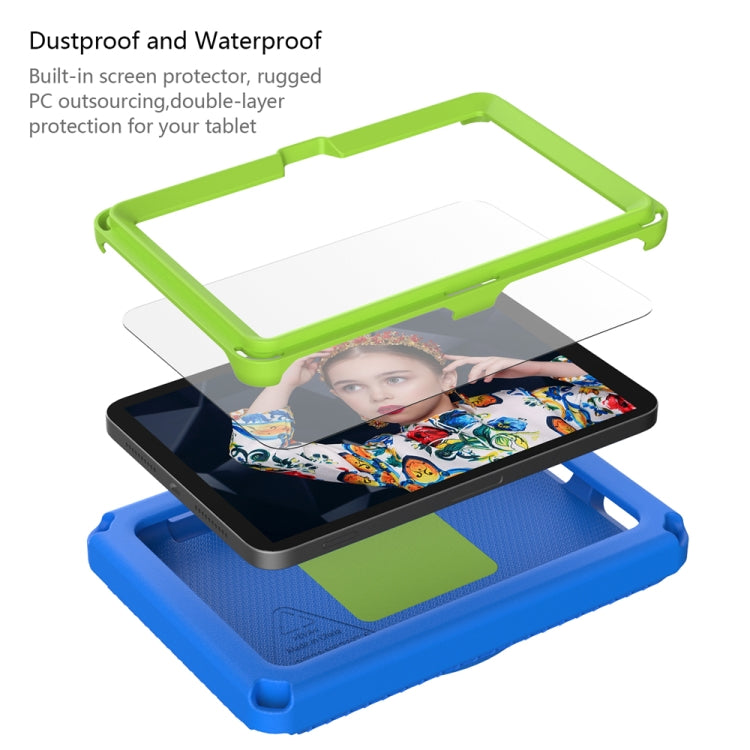 For Amazon Kindle Fire HD7 2022 EVA + PC Shockproof Tablet Case with Waterproof Frame(Blue) - Amazon by PMC TechLife | Online Shopping South Africa | PMC TechLife | Buy Now Pay Later Mobicred