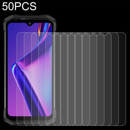 For DOOGEE S99 50pcs 0.26mm 9H 2.5D Tempered Glass Film - For Doogee by PMC Jewellery | Online Shopping South Africa | PMC Jewellery | Buy Now Pay Later Mobicred