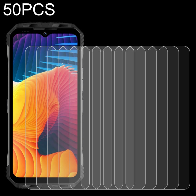 For DOOGEE V30 5G 50pcs 0.26mm 9H 2.5D Tempered Glass Film - For Doogee by PMC Jewellery | Online Shopping South Africa | PMC Jewellery | Buy Now Pay Later Mobicred