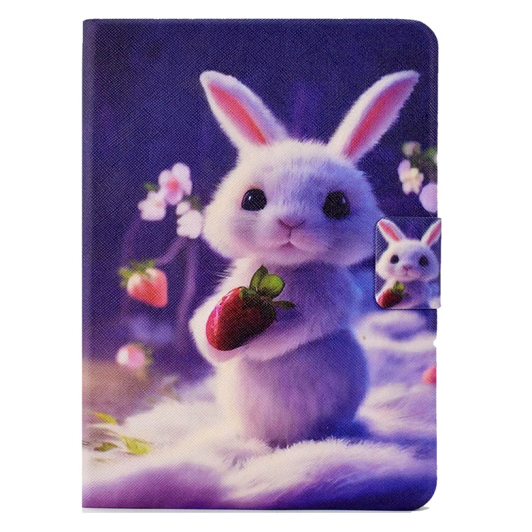 For Amazon Kindle Paperwhite 5 2021 Electric Pressed TPU Smart Leather Tablet Case(Strawberry Bunny) - Amazon by PMC TechLife | Online Shopping South Africa | PMC TechLife | Buy Now Pay Later Mobicred