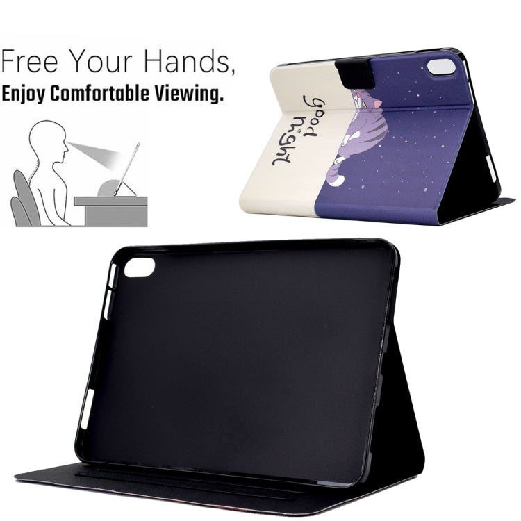 For Lenovo Tab P11 Electric Pressed TPU Smart Leather Tablet Case(Lazy Cat) - Huawei by PMC TechLife | Online Shopping South Africa | PMC TechLife | Buy Now Pay Later Mobicred