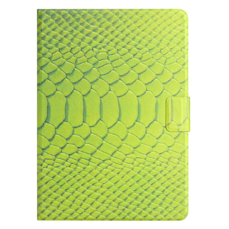 For Lenovo Tab M10 3rd Gen Solid Color Crocodile Texture Leather Smart Tablet Case(Green) - Lenovo by PMC TechLife | Online Shopping South Africa | PMC TechLife | Buy Now Pay Later Mobicred