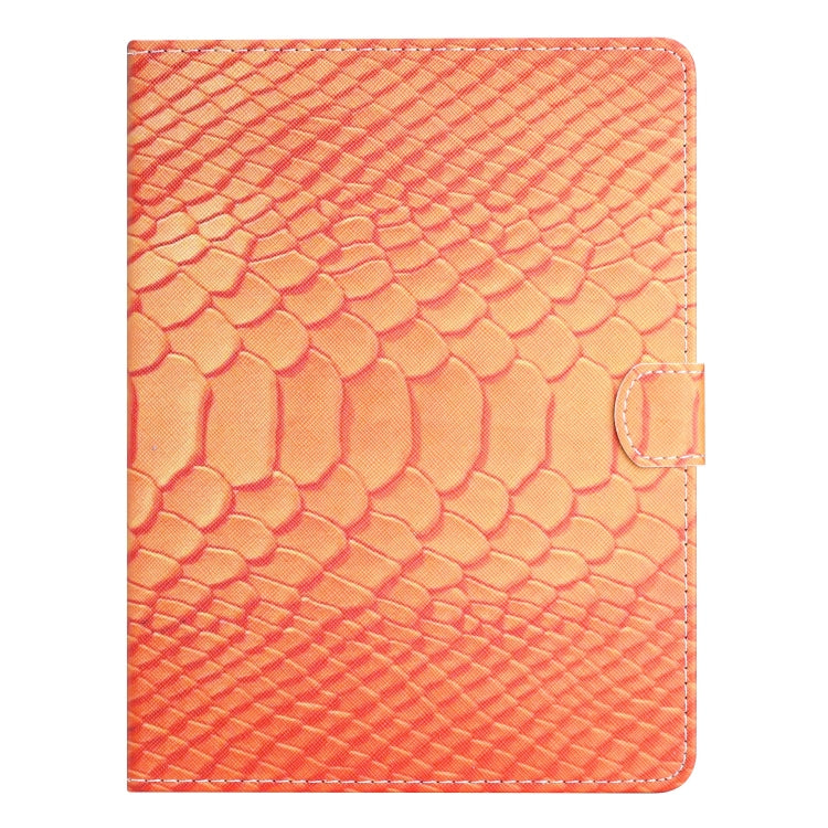 For 10 inch Tablets Solid Color Crocodile Texture Leather Tablet Case(Orange) - Others by PMC TechLife | Online Shopping South Africa | PMC TechLife | Buy Now Pay Later Mobicred