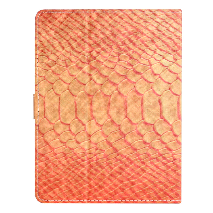 For 10 inch Tablets Solid Color Crocodile Texture Leather Tablet Case(Orange) - Others by PMC TechLife | Online Shopping South Africa | PMC TechLife | Buy Now Pay Later Mobicred