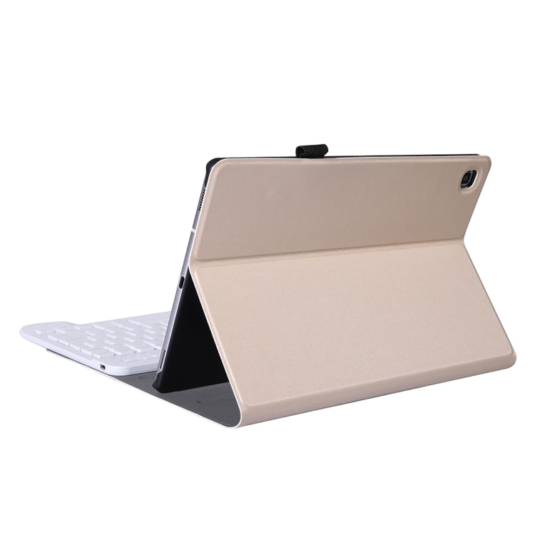 A307 For Galaxy Tab A 8.4 T307 (2020) Bluetooth Keyboard Tablet Case with Stand(Gold) - Samsung Keyboard by XINLI | Online Shopping South Africa | PMC TechLife