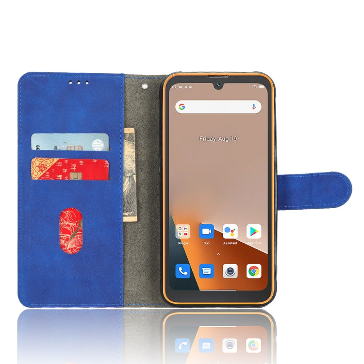 For Blackview BV5200 Skin Feel Magnetic Flip Leather Phone Case(Blue) - More Brand by PMC Jewellery | Online Shopping South Africa | PMC Jewellery | Buy Now Pay Later Mobicred