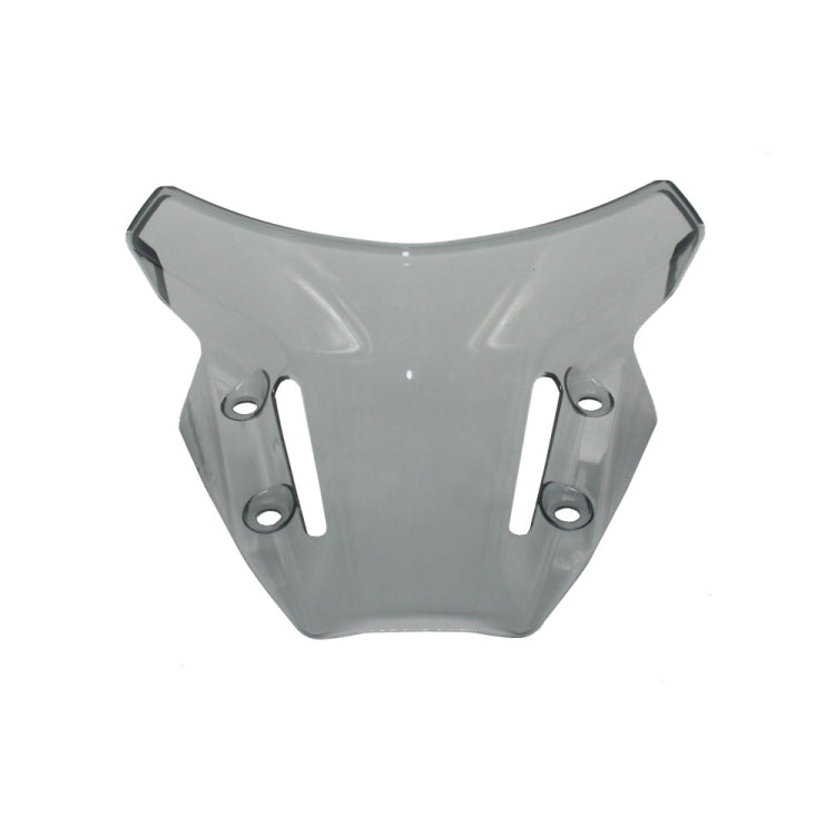 For Yamaha MT09 FZ09 21-22 Motorcycle Airflow Deflector Windshield(Grey) - Ornamental Parts by PMC TechLife | Online Shopping South Africa | PMC TechLife | Buy Now Pay Later Mobicred