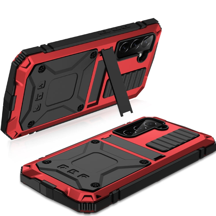For Samsung Galaxy S23 5G R-JUST Life Waterproof Dustproof Shockproof Phone Case(Red) - free shipping - PMC TechLife - Order now!