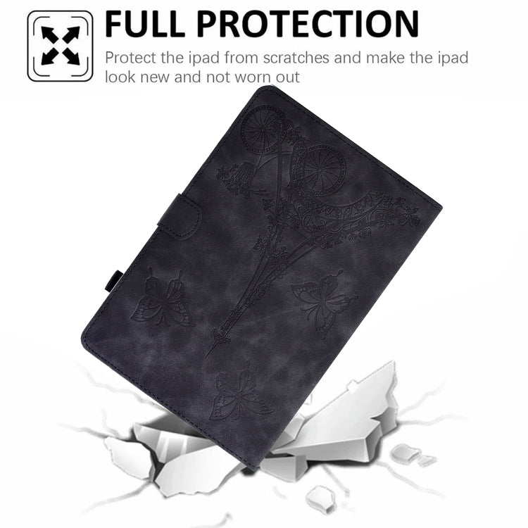 For 7 inch Tablets Tower Embossed Leather Tablet Case(Black) - free shipping - PMC TechLife - Order now!