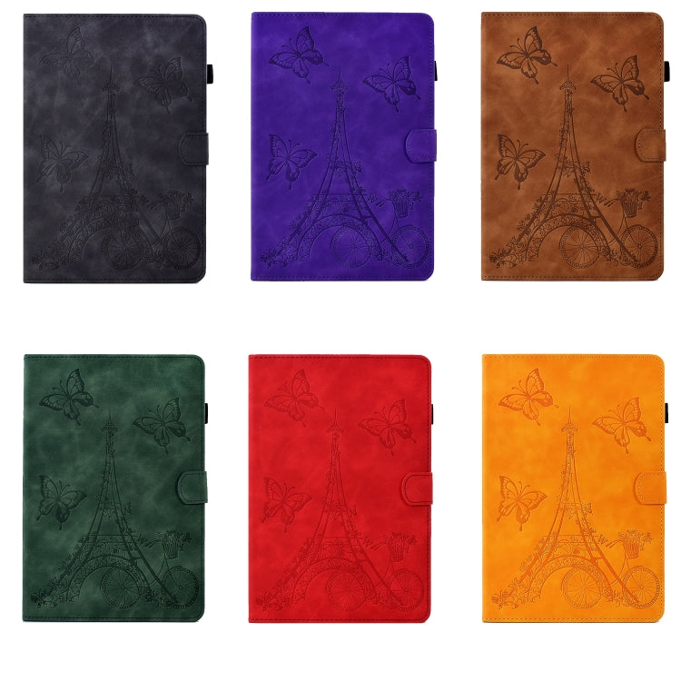 For 7 inch Tablets Tower Embossed Leather Tablet Case(Green) - free shipping - PMC TechLife - Order now!