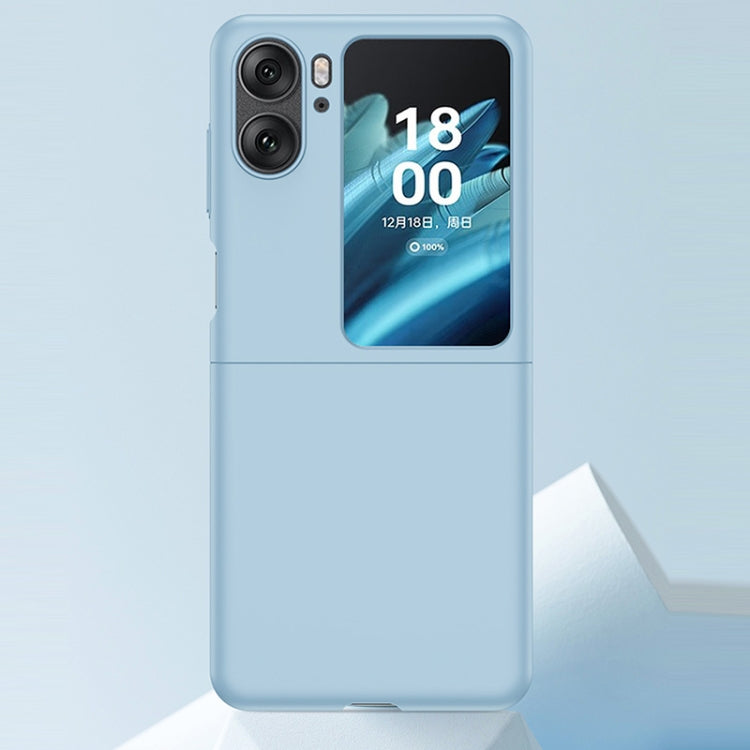 For OPPO Find N2 Flip Skin Feel PC Phone Case(White) - Find N2 Flip Cases by PMC TechLife | Online Shopping South Africa | PMC TechLife | Buy Now Pay Later Mobicred