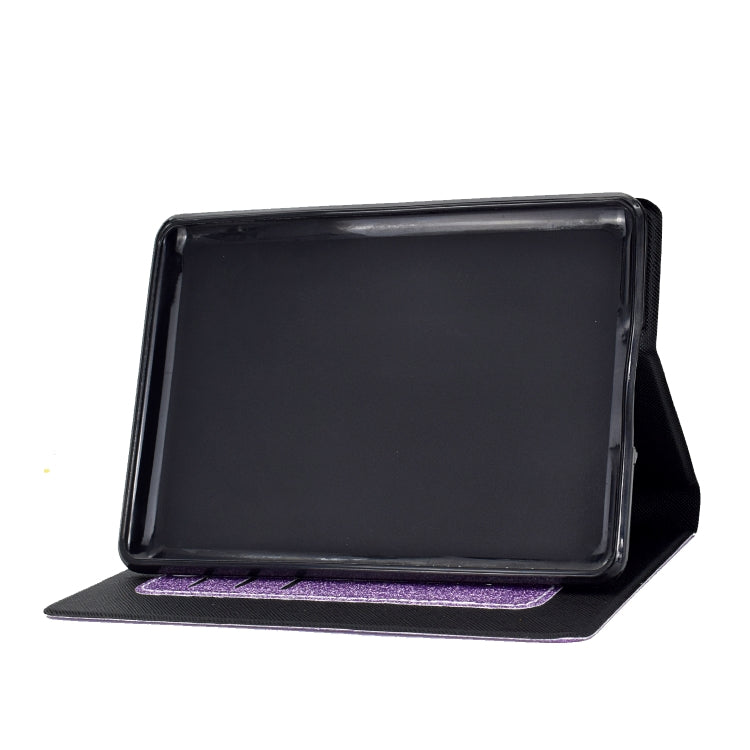 For Amazon Kindle Youth Version 2022 Varnish Glitter Powder Smart Leather Tablet Case(Purple) - Amazon by PMC TechLife | Online Shopping South Africa | PMC TechLife | Buy Now Pay Later Mobicred
