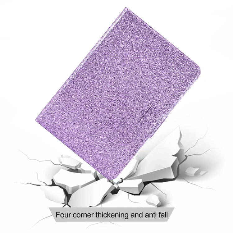 For Amazon Kindle Youth Version 2022 Varnish Glitter Powder Smart Leather Tablet Case(Purple) - Amazon by PMC TechLife | Online Shopping South Africa | PMC TechLife | Buy Now Pay Later Mobicred