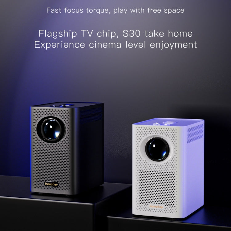 S30 Android System HD Portable WiFi Mobile Projector, Plug Type:UK Plug(Black) - Mini Projector by PMC TechLife | Online Shopping South Africa | PMC TechLife | Buy Now Pay Later Mobicred