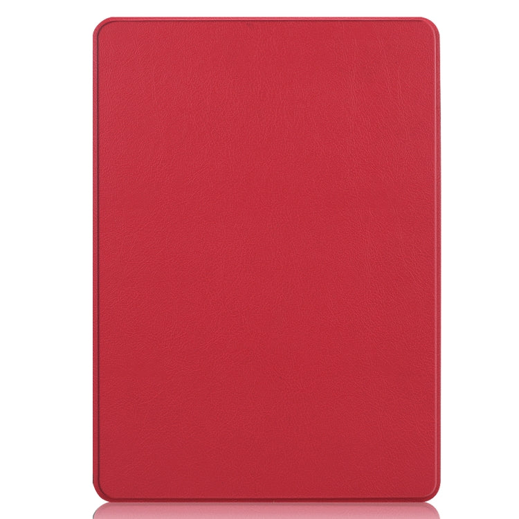 For Microsoft Surface Pro 9 Custer Pure Color Holder Leather Tablet Case(Red) - Microsoft by PMC TechLife | Online Shopping South Africa | PMC TechLife | Buy Now Pay Later Mobicred