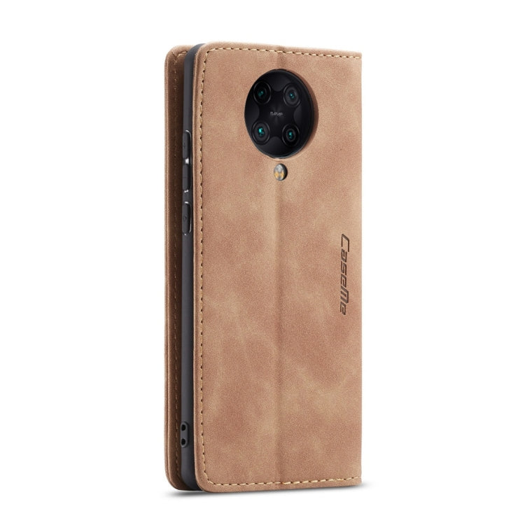 For Xiaomi Redmi K30 Pro CaseMe-013 Multifunctional Horizontal Flip Leather Case with Card Slot & Holder & Wallet(Brown) - Xiaomi Cases by CaseMe | Online Shopping South Africa | PMC Jewellery | Buy Now Pay Later Mobicred