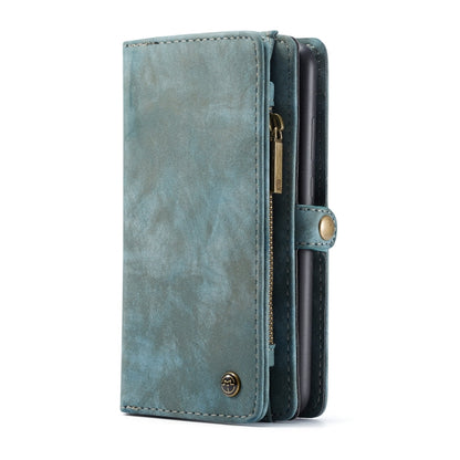 For Galaxy A71 CaseMe Detachable Multifunctional Horizontal Flip Leather Case, with Card Slot & Holder & Zipper Wallet & Photo Frame(Blue) - Galaxy Phone Cases by CaseMe | Online Shopping South Africa | PMC Jewellery | Buy Now Pay Later Mobicred