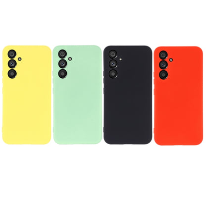 For Samsung Galaxy A54 5G Color Liquid Silicone Phone Case(Yellow) - Galaxy Phone Cases by PMC Jewellery | Online Shopping South Africa | PMC Jewellery