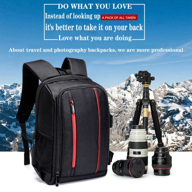 Outdoor Camera Backpack Waterproof Photography Camera Shoulders Bag, Size:45x32x18cm (Purple) - Backpack by PMC TechLife | Online Shopping South Africa | PMC TechLife | Buy Now Pay Later Mobicred