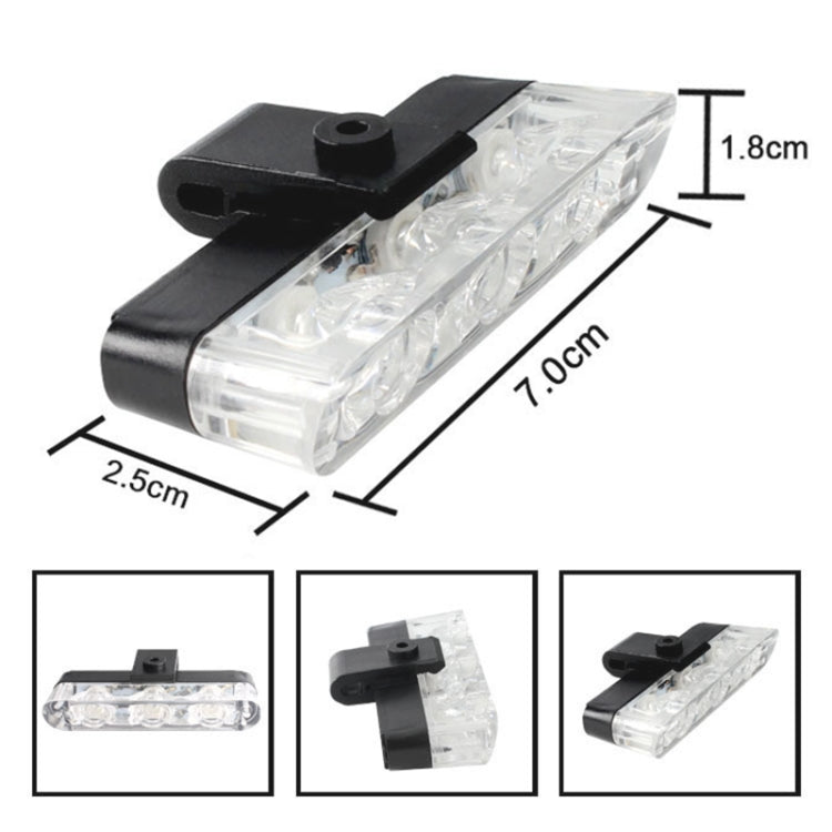 4 in 1 Car 12LEDs Grille Flash Lights Warning Lights with Wireless Remote Control, Color:Yellow White - Warning Lights by PMC TechLife | Online Shopping South Africa | PMC TechLife | Buy Now Pay Later Mobicred